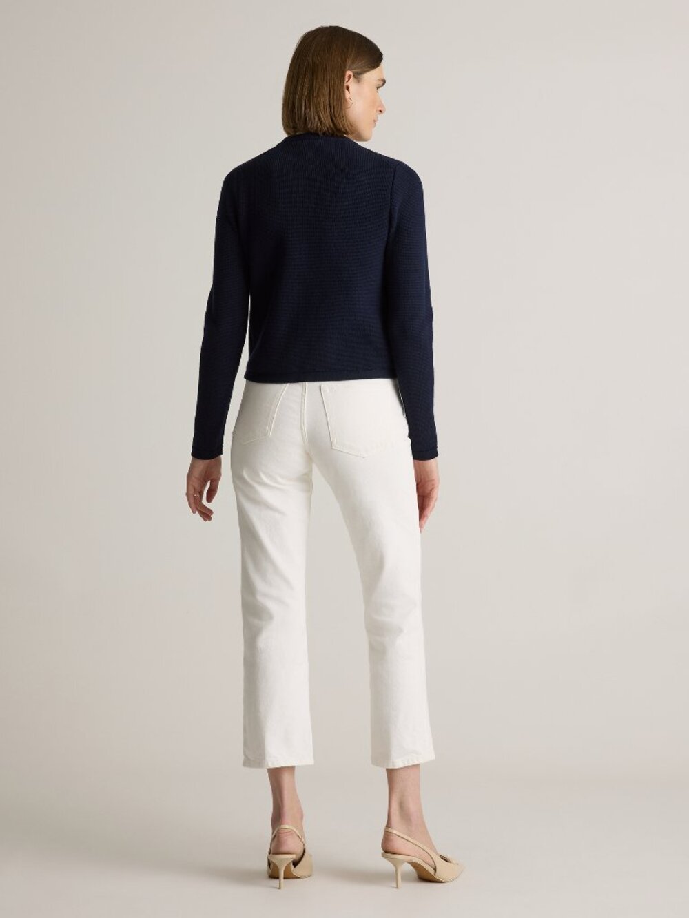Organic Cotton Sweater Jacket - Picture 3 of 10